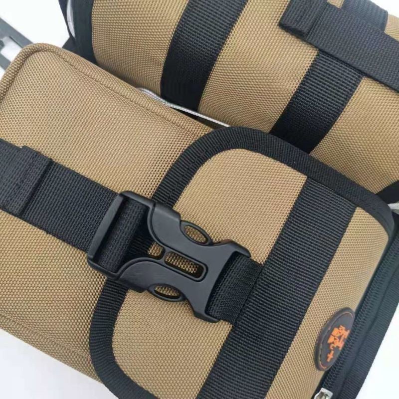 Sacs imperméables de fronde de bandoulière de poitrine de camping avec le support de bouteille d'eau