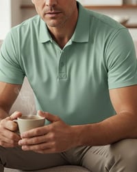 T-Shirt Herren Schnelltrocknend Kurzarm Revers