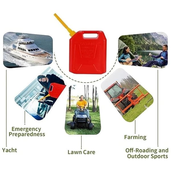 Saker Upgraded Replacement Gas Can Spout With Flexible Nozzle