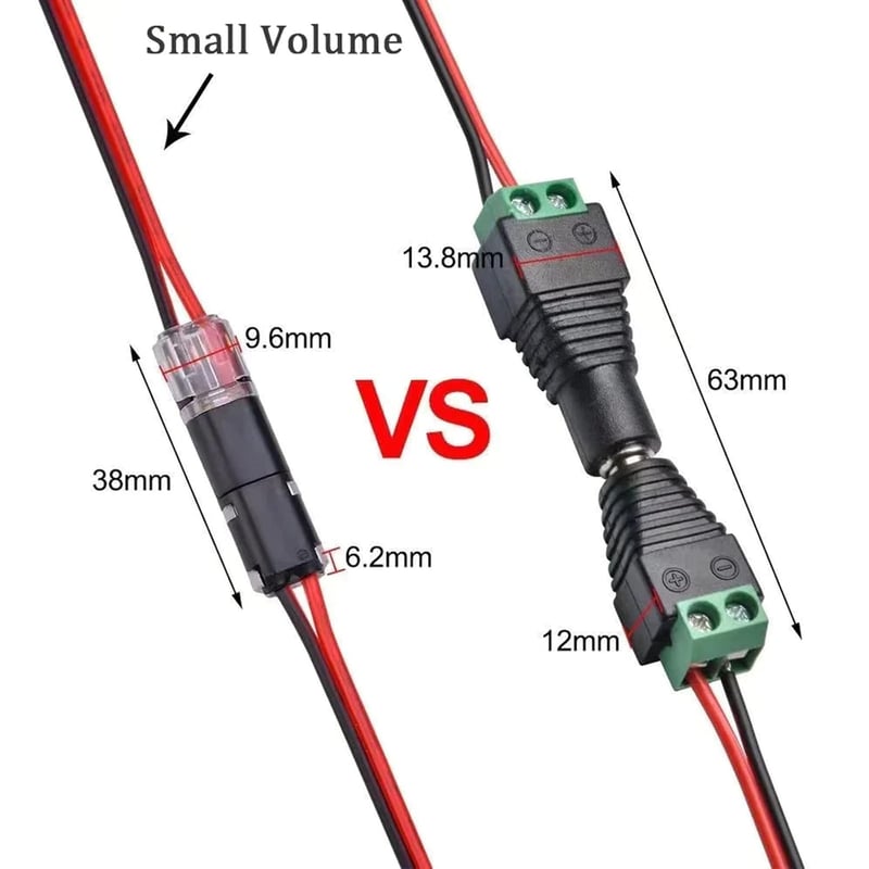 Sakerplus® Low Voltage Wire Connector Plug