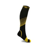 Ultra-V-Streifen Kniehohe Kompression Socken