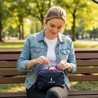 Dopamin Große wasserdichte Toiletten-Tasche