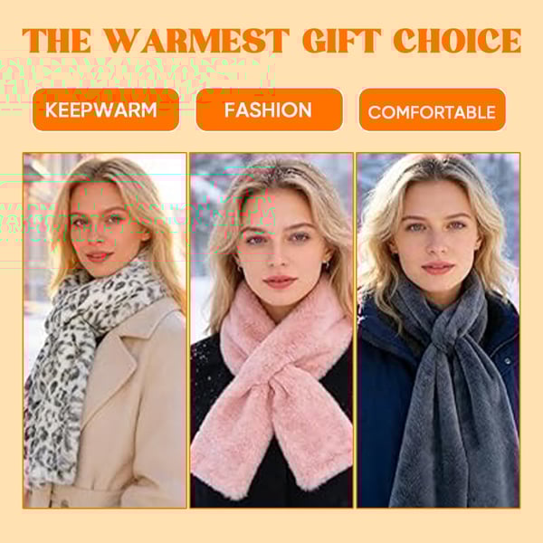 Hidden Zipper Pocket Scarf