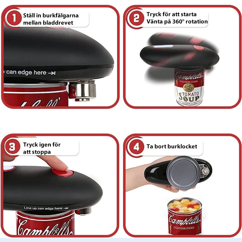 Automatisk Konservöppnare