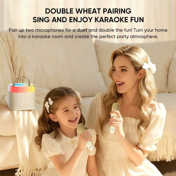 Wireless Karaoke Speaker with Microphone