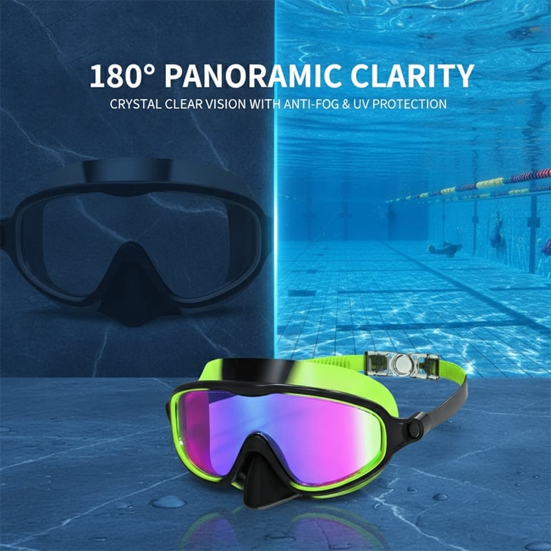 Swim Goggles with Nose Cover