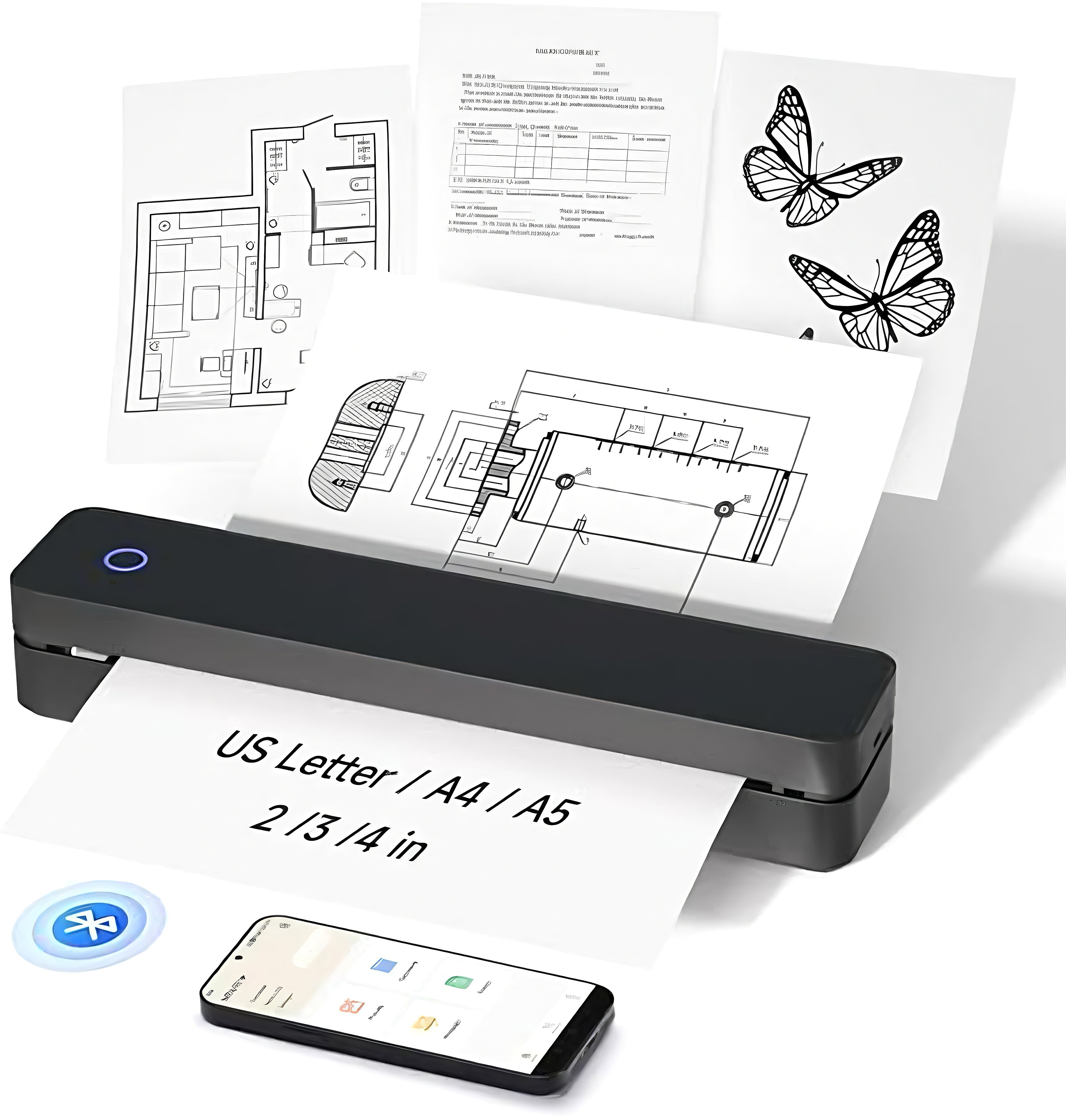 Portable Thermal Printer