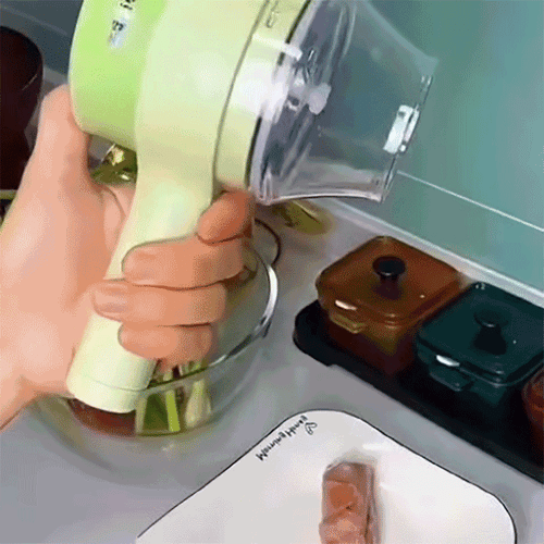 Fast wireless vegetable preparation