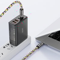 2-in-1 snellaaddatakabel en telefoonkoord