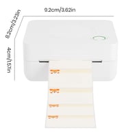 Bluetooth Tragbarer Aufkleberdrucker