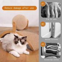 Cat Scratching Ball on Stand