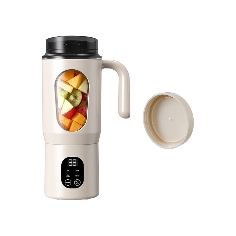 Portable 2-in-1 Electric Juicer and Smoothie Blender