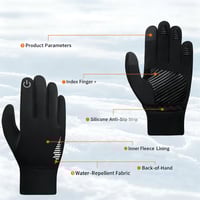 Warm Cycling Touchscreen Gloves
