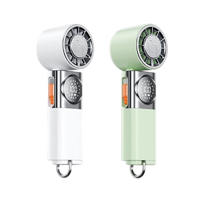 Handheld Power Bank Ice Compression Fan