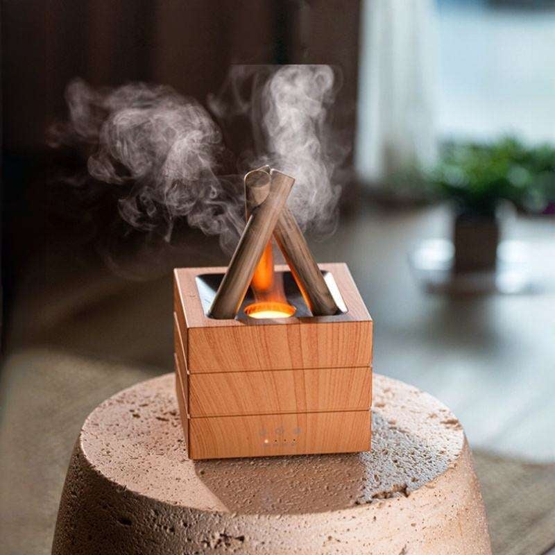 Sakerplus Flame Effect Essential Oil Humidifier