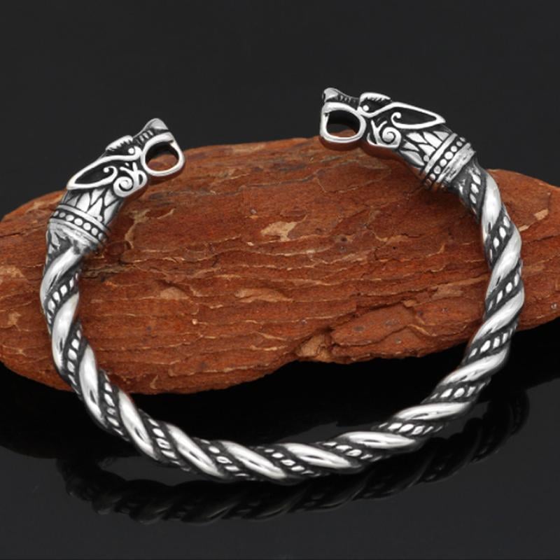 Stainless Steel Opening-Bracelet