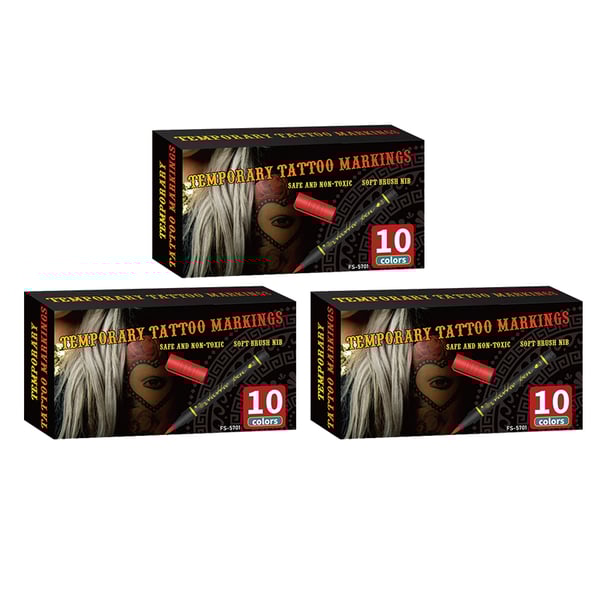 Temporäres Tattoo-Marker-Set