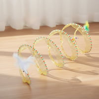 Collapsible Spiral Cat Tunnel Toy