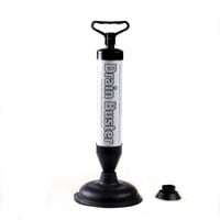 High-Pressure Toilet Plunger Set with Dual Suction Cups