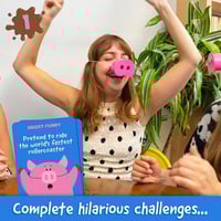 Piggy Nose Puzzle & Game Set