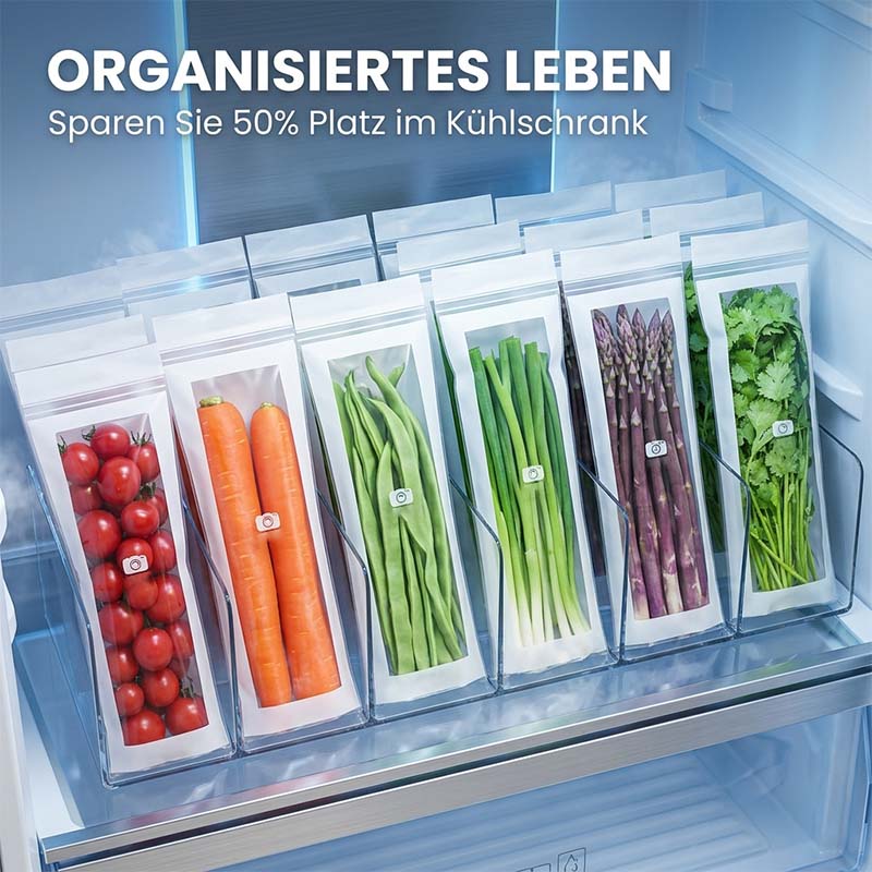Lange Lebensmittelaufbewahrungsbeutel