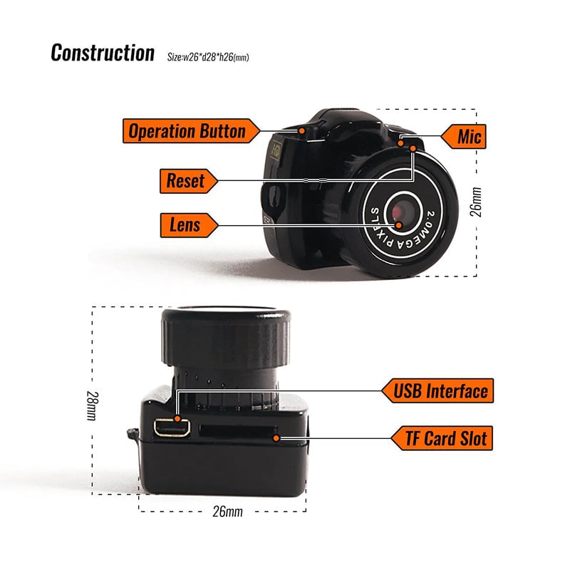 Mini-DV/DVR-Camera