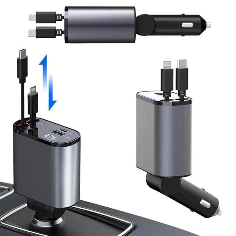 4 in 1 intrekbare autolader