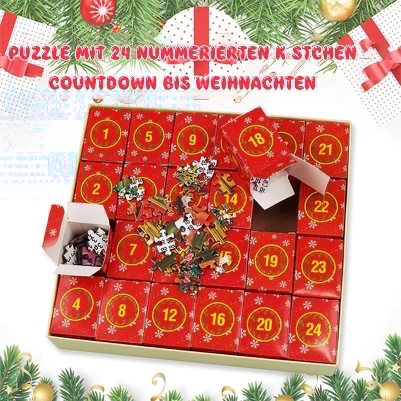 Adventskalender 2023 Weihnachtspuzzles
