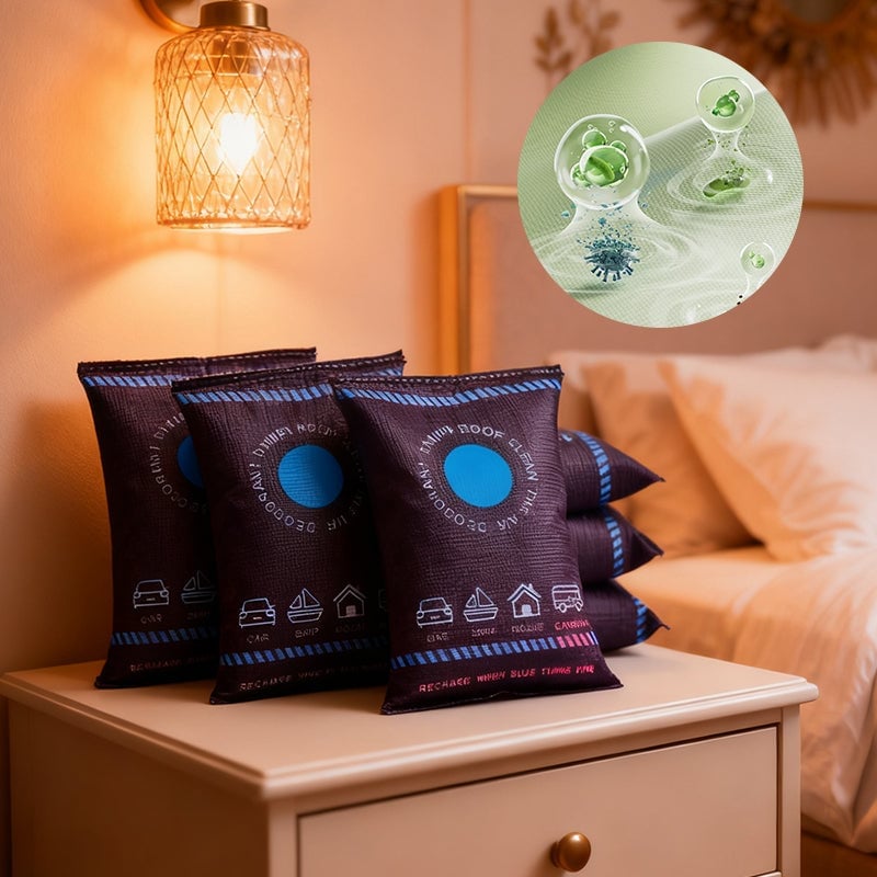 Reusable Moisture Condensation Damp Absorber Dehumidifier Bag