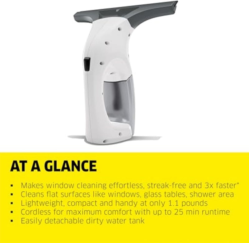 Electric Window Vacuum Squeegee