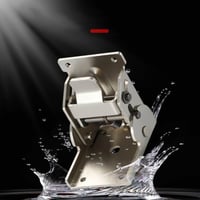 Sakerplus 90 Degrees Self-locking Folding Hinge Anti-corrosion Invisible Connector