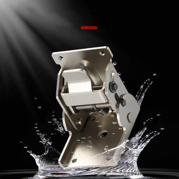 Sakerplus 90 Degrees Self-locking Folding Hinge Anti-corrosion Invisible Connector