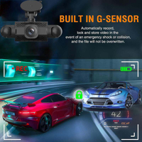 Sakerplus 4 Channel FHD Dash Cam