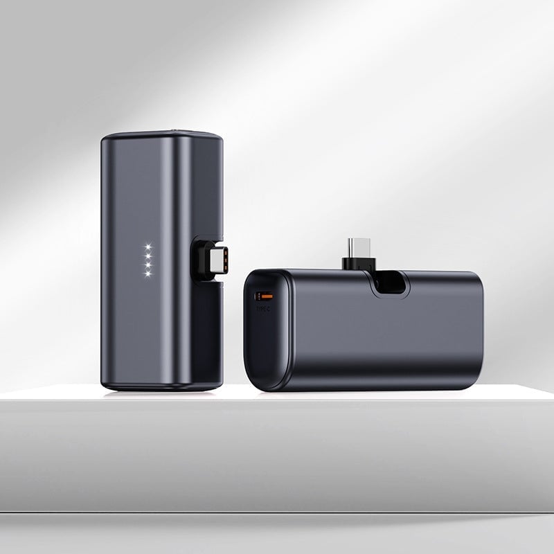 Faltbare Powerbank mit Schnellladefunktion