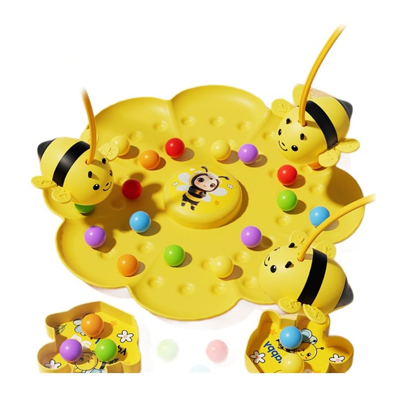Colorful Multifunctional Magnetic Bee Toy