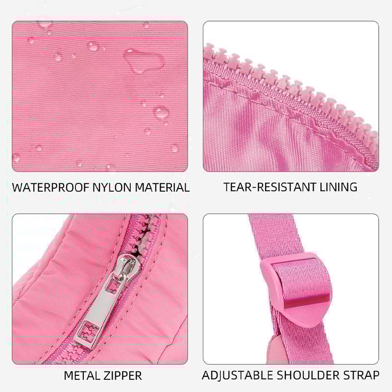 Puffer Crescent Shoulder Bag