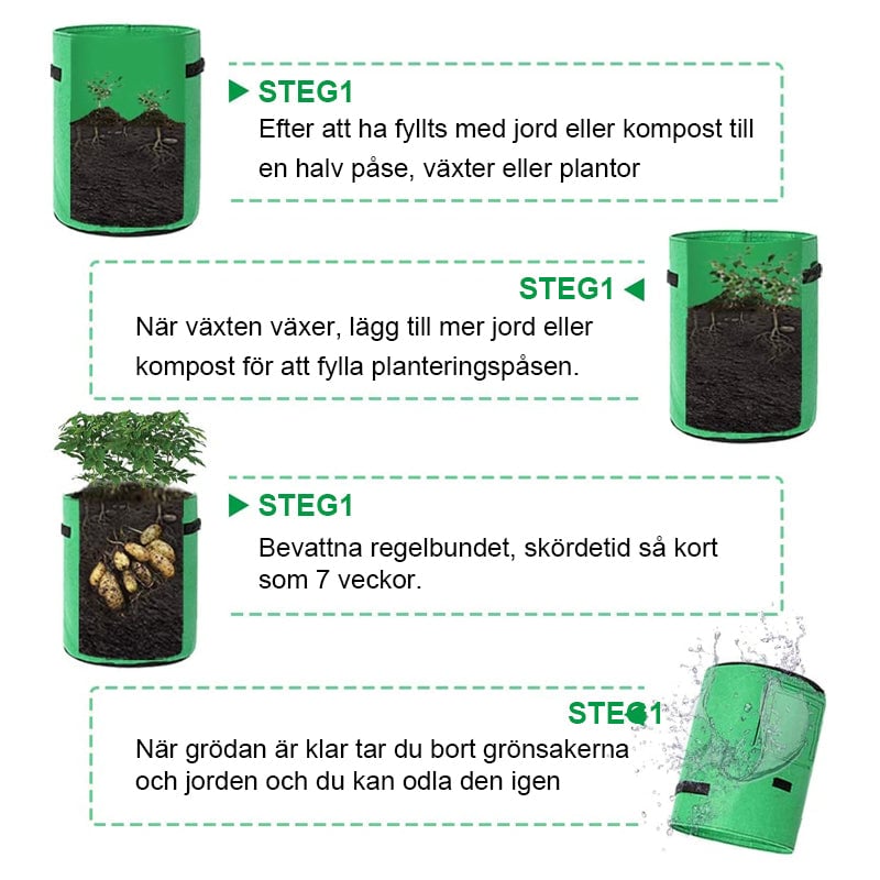 Tygkruka | Odla grönsaker