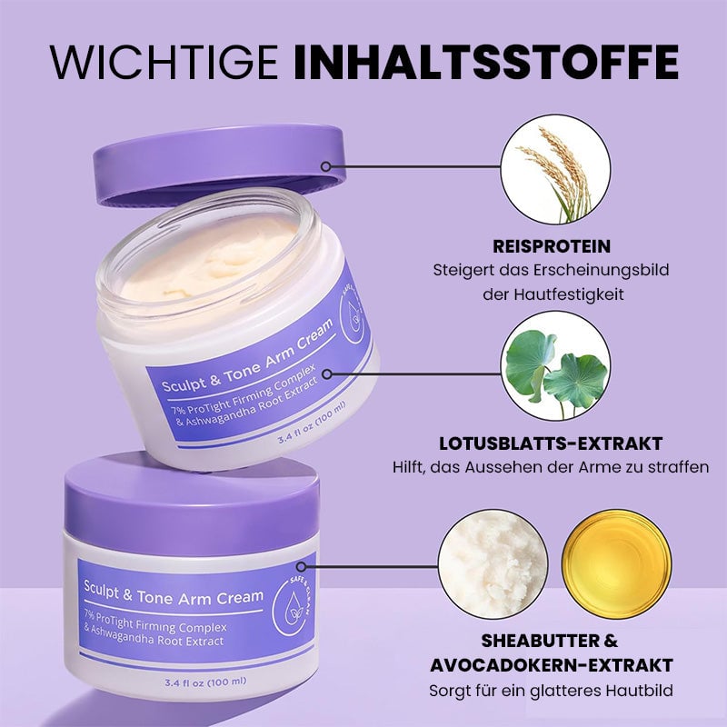 Arm-Creme zum Sculpten und Straffen💪
