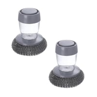 Kitchen Soap Dispensing Palm Brush