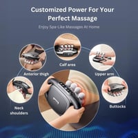 Pro 16-Head Deep Tissue Massage Gun
