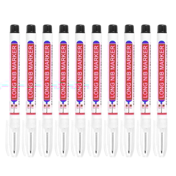 Lange Nasenmarkierungen