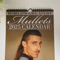 2025 World's Greatest Mullets Calendar