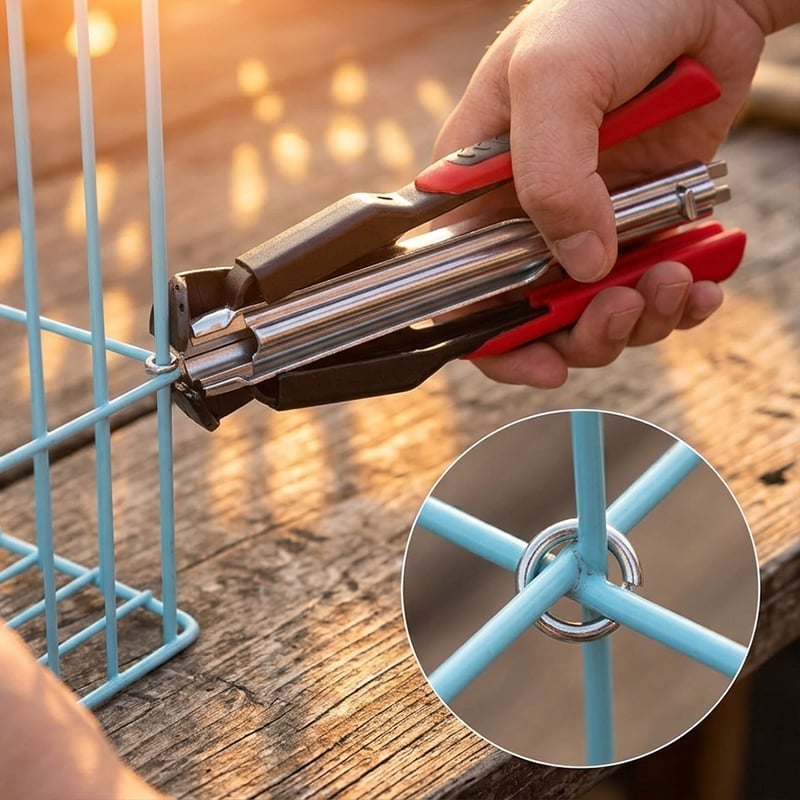 Sakerplus® Heavy Duty Hog Ring Pliers Kit