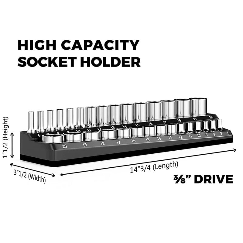 Saker Metric and Imperial Socket Rack