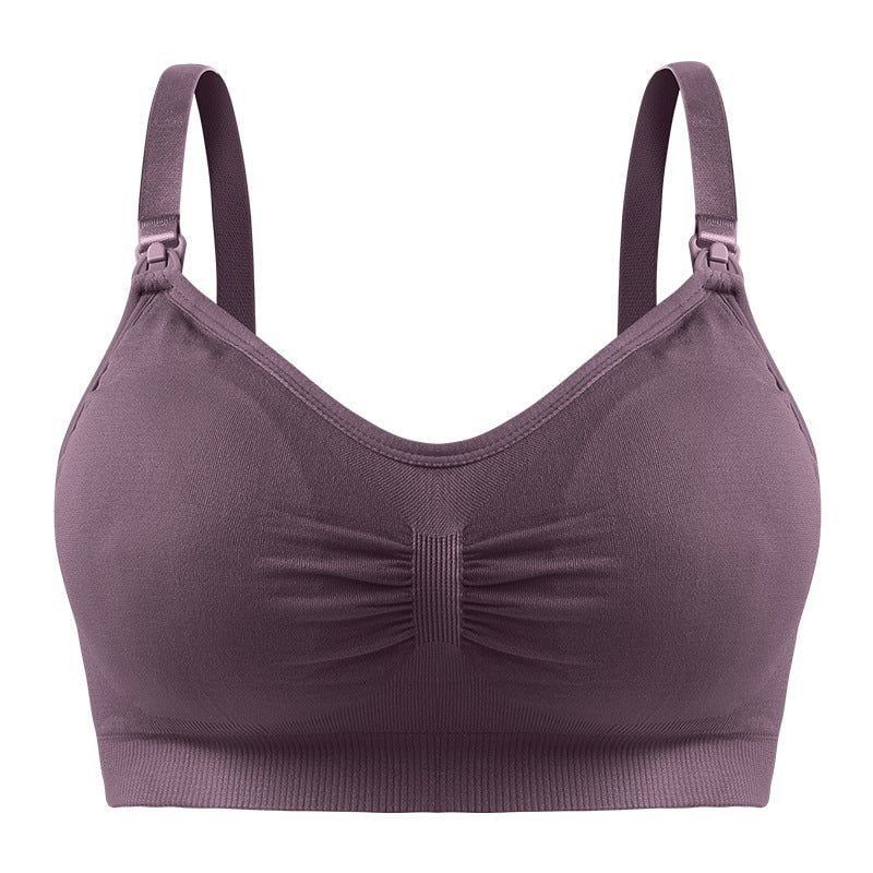 Nursing Bras for Breastfeeding  Seamless Maternity Bras Pregnancy Sleep Bralette