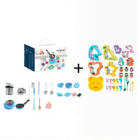 Children's Real Cooking Mini Kitchen Toys - 22 PCS Set