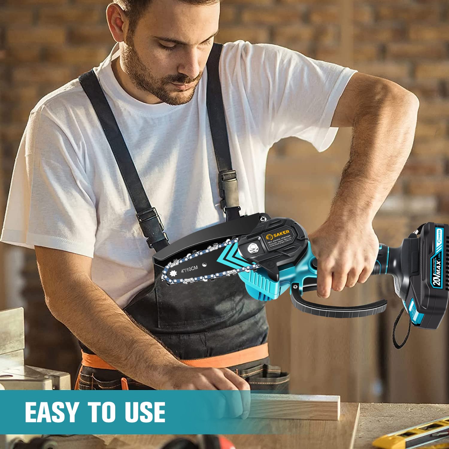 SAKER® Mini Chainsaw 4 Inch-upsell