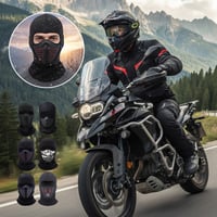 Winterliche, winddichte Thermo-Fleece-Gesichtsmaske für Radfahren und Outdoor-Sportarten.