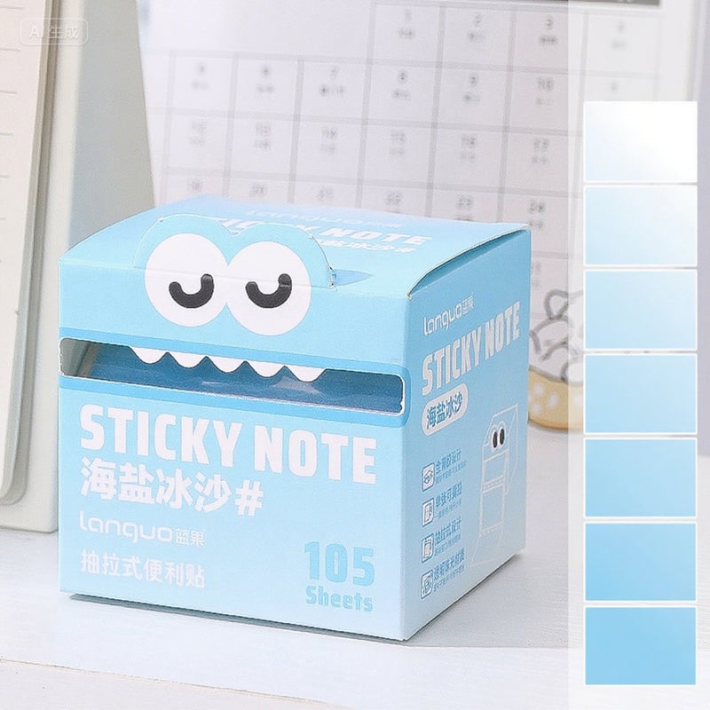 Colorful Self-Adhesive Pull-Out Memo Pads