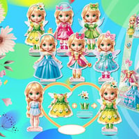 Magnetic Princess Dress-Up Stickers